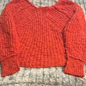 Free People Knit Sweater- used once